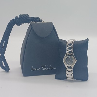 JANE SHILTON SILVER TONE METAL WATCH