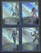 DC Heroclix Lantern Legacy Card Lot Of 4 L042, L052, L064 And L108