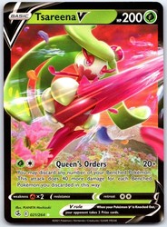 Tsareena V 021/264 Fusion Strike Ultra Rare Holo