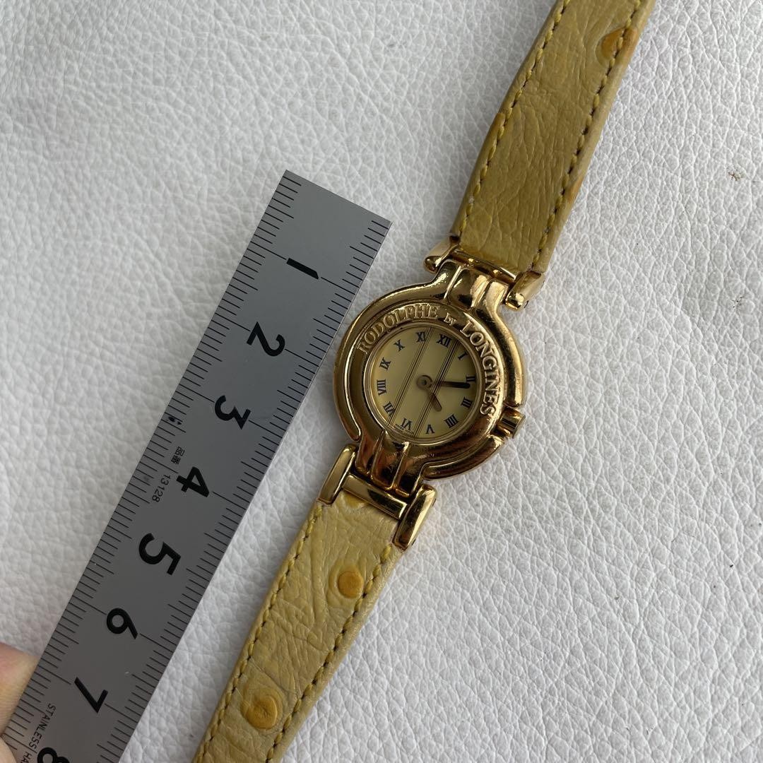 RODOLPHE by LONGINES Watch Working 21cm Wrist Size Clean Condition