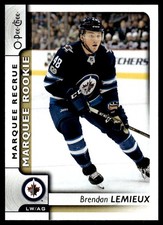 2017-18 Upper Deck O-Pee-Chee Update Brendan Lemieux RC #644