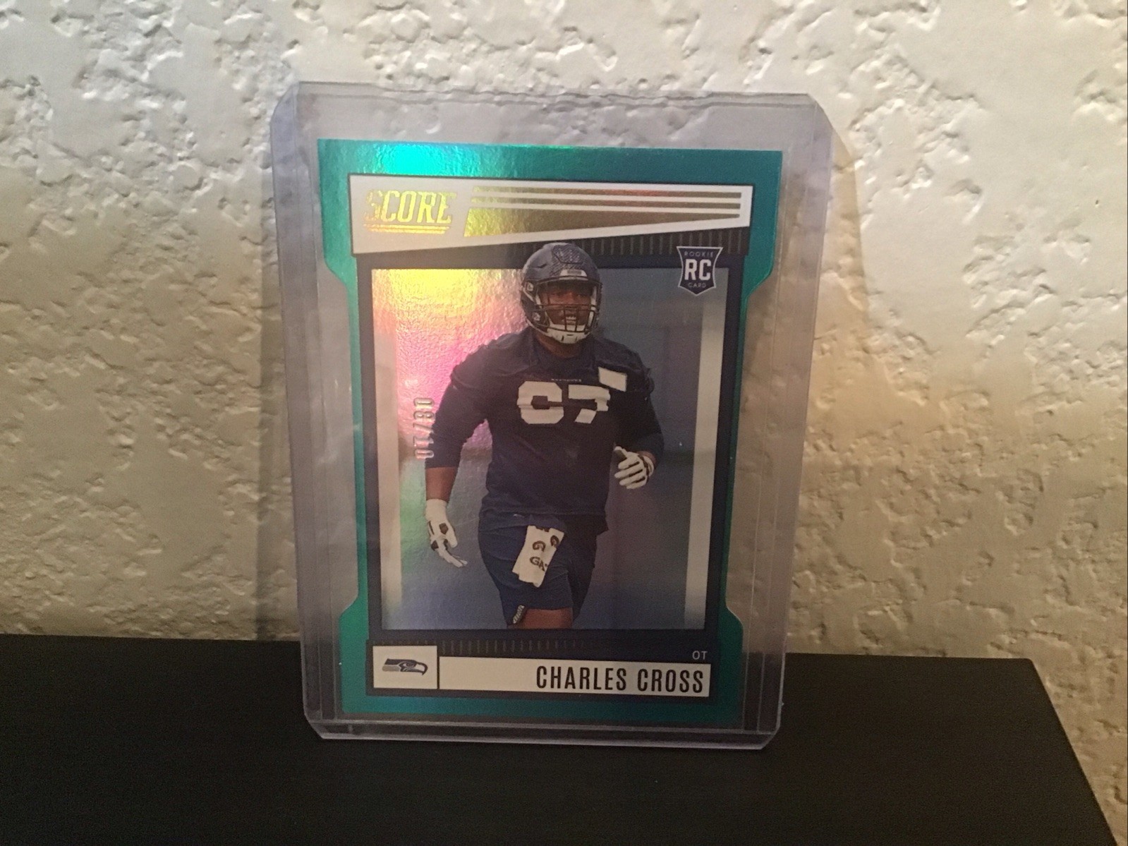 Super Bowl!!! 2022 Score Football Charles Cross (RC) /10 🔥 🔥 🔥