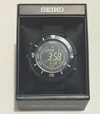 SEIKO × URBAN RESEARCH Prospex Fieldmaster Wristwatch Solar-Powered JAPAN NEW