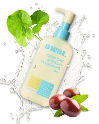 3W8L Deep Off & Fresh Cleansing Oil   Fast emulsifying Korean pore care clean...