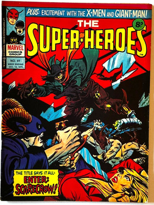 THE SUPER-HEROES - Comic Book #41. Marvel Comics December 1975. UK. VF 8.0