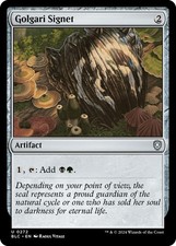 Normal - Golgari Signet - 272 - Commander: Bloomburrow - NM