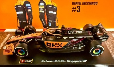 All new from Bburago Formula 1 cars 1:43 Ferrari, Mclaren, Red Bull and Mercedes
