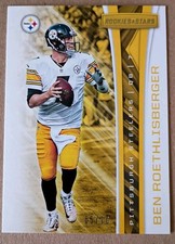 2017 Panini Rookies And Stars Gold S.P Ben Roethlisberger #5/10 Steelers 