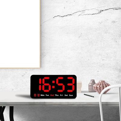 Timer Anzeigen Hochauflösend Mit Temperaturanzeige Zwei Installationsmethoden