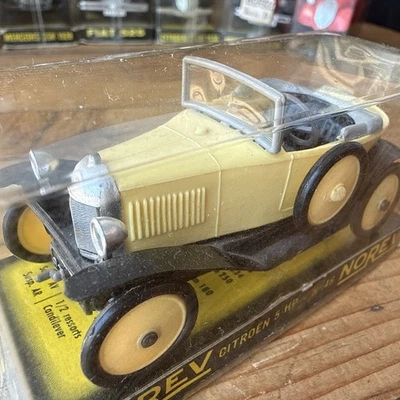 Les Miniatures de NOREV No. 46 Citroën 5 HP beige 1:43 Plastic Qualité France - Bild 1 von 4