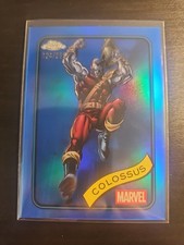2025 Topps Chrome Marvel COLOSSUS #93 Blue Refractor #'d 124/299