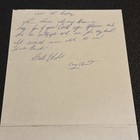 BASEBALL~SIGNED AL LOPEZ (HOF)~5 1/4 X 8 1/4” FAN REQUEST CARDSTOCK RESPONSE — photo 5