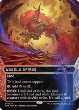 Needle Spires Borderless - EOS 0030 - NM - MTG Magic