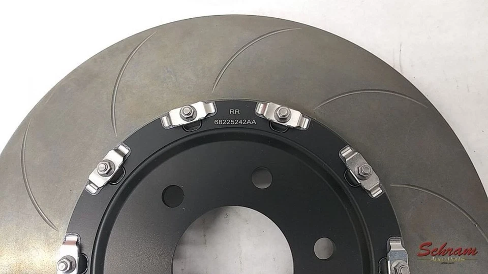 Rear Brake Roto w/Pads Set Fits 03-06 08-10 13-17 Viper 2000858 - Image 2 of 4