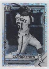 2021 Bowman Chrome Black & White Mini-Diamond Refractor Yoelqui Cespedes 1p5