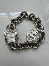 Corum Padlock Stainless Steel Diamond Ruby Saphire Watch