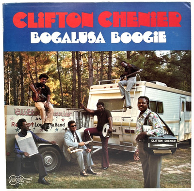 CLIFTON CHENIER ''Bogalusa Boogie'' LP 1976 Arhoolie Records   1076