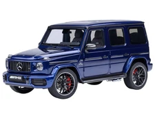 2019 MERCEDES-BENZ AMG G63 BRILLIANT BLUE 1/18 MODEL CAR BY AUTOART 76359