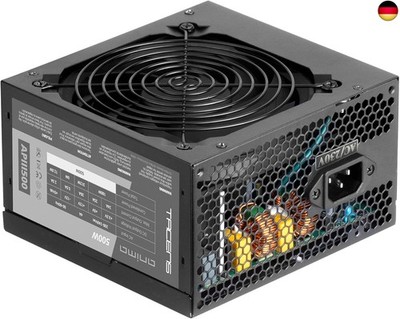 APIII500, Netzteil PC ATX 500W, SMD Technologie 85% Bronze 12V, Ultra-leiser 12c