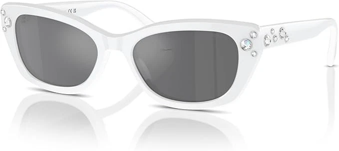 Swarovski White Sunglasses for Women for sale | eBay display picture 1