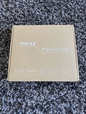 USB PCIE Card 5-Port 3X USB C,2X Type A PCI Express Expansion Card Desktop PC