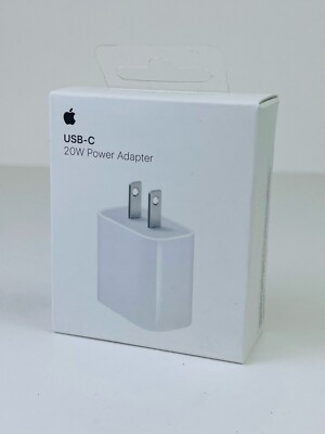 Original Apple iPhone / iPad 20W USB-C Fast Charger MHJA3AM/A - Open Box