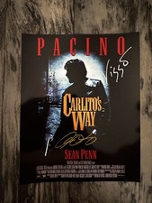 Carlito's Way Rare Signed Movie Photo