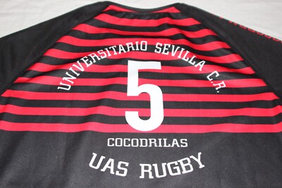 Maillot Rugby Officiel Universitario Sevilla - Las Cocodrilas - Decathlon - T/XL 5
