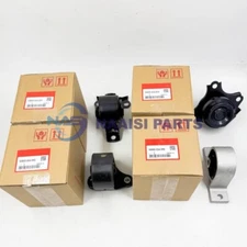 OEM 4PCS Motor Mount For 01-05 Honda Civic 1.7L w/ Auto Trans A6595 A6591 A6588