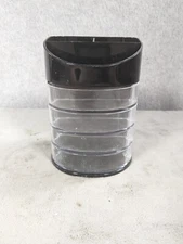 PEN & GEAR Black/Clear Plastic Compartment Supply Organizer Part #66622