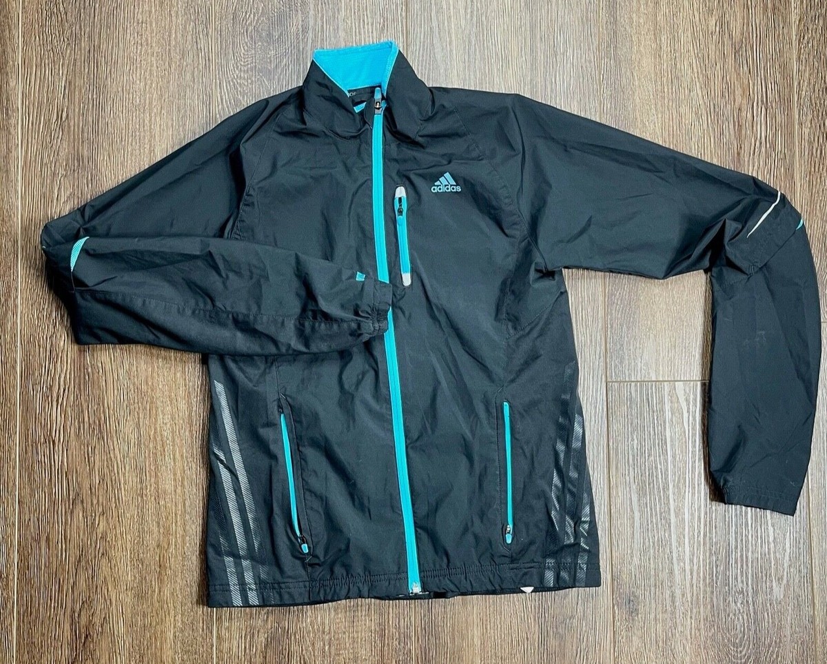 Women's Adidas Climaproof Supernova Windstopper Jacket Black Full