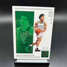 2018-19 Panini Encased #55 Malcolm Brogdon /99 Milwaukee Bucks