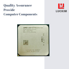 AMD A10-6700 CPU - Socket FM2 4 Cores 4 Threads 3.7GHz 4MB L3 Cache 65W.