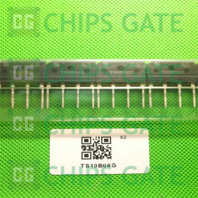 6 Pezzi TS10B06G Ponte Raddrizzatore Monofase DIP4 10A Vetro
