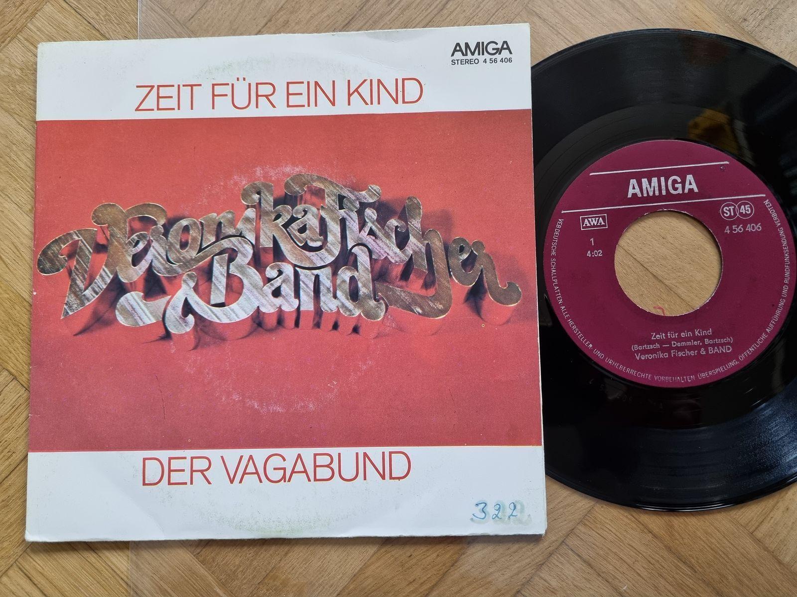 7"" Single Veronika Fischer - Zeit für ein Kind Vinyl Amiga