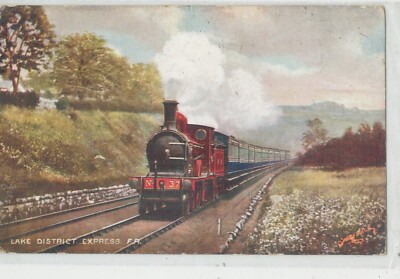 ZÜGE - LAKE DISTRICT EXPRESS Vintage Reise Frühe 1900er