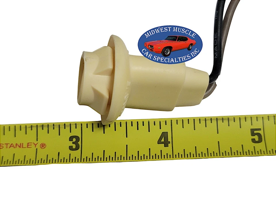 Arnés de cableado de enchufe de bombilla de repuesto para luz de estacionamiento marcador lateral Ford 68-91 1 pieza A Foto 3 de 4