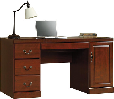 Heritage Hill Classic Cherry Computer Credenza - 59.25'' x 20.47'' x 30.24