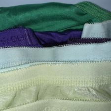 Size 13 Comfort Choice Women's Plus Size Nylon Brief 5-Pack 44  Waist Flat,