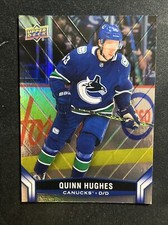 23-24 UD Tim Hortons Collection Hockey 43 Quinn Hughes