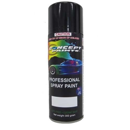 Concept Paints Acrylic White Spraycan, Aerosol 400g. Automotive Paint - Picture 3 of 3