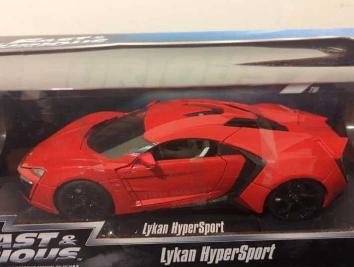 Jada 1:18 Fast and Furious 7 RED Lykan Hypersport | eBay