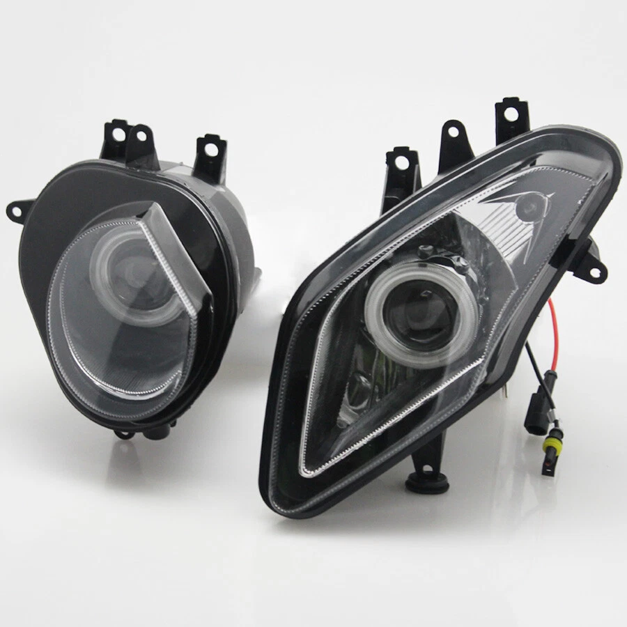 Conjunto de faros ojos de ángel faro proyector luz para BMW S1000RR 09-2014 Foto 3 de 4