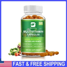 Multivitamin Highest Potency Daily Vitamins & Minerals Supplement 120 Capsules