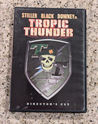 Tropic Thunder (DVD, 2008, Director's Cut) Ben Stiller, Robert Downey Jr.