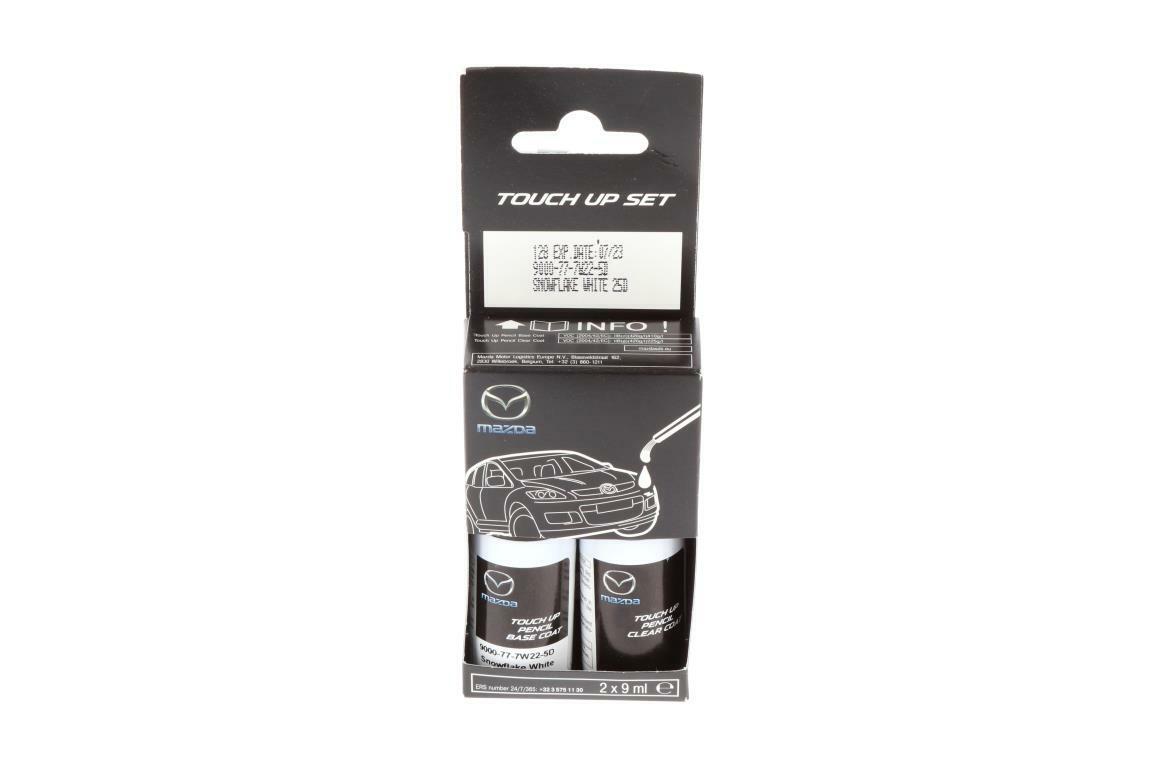 Genuine Mazda Color Touch Up Paint Stick Kit Snowflake White 25D 9000777W225D