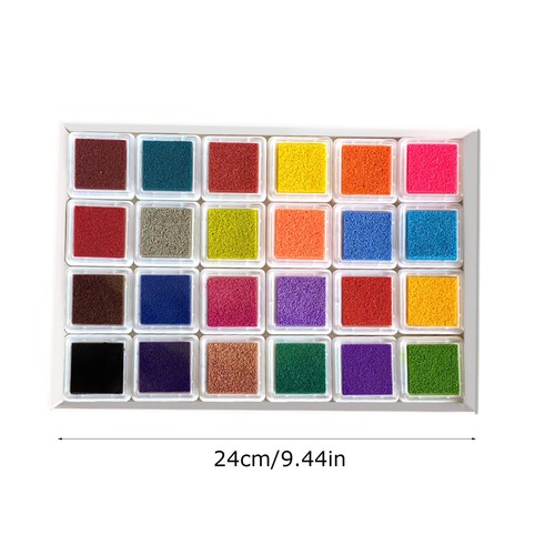 Funny Finger Painting Kit 12/24 Colors Washable Finger Drawing Kit for Toddlers - Picture 11 of 15