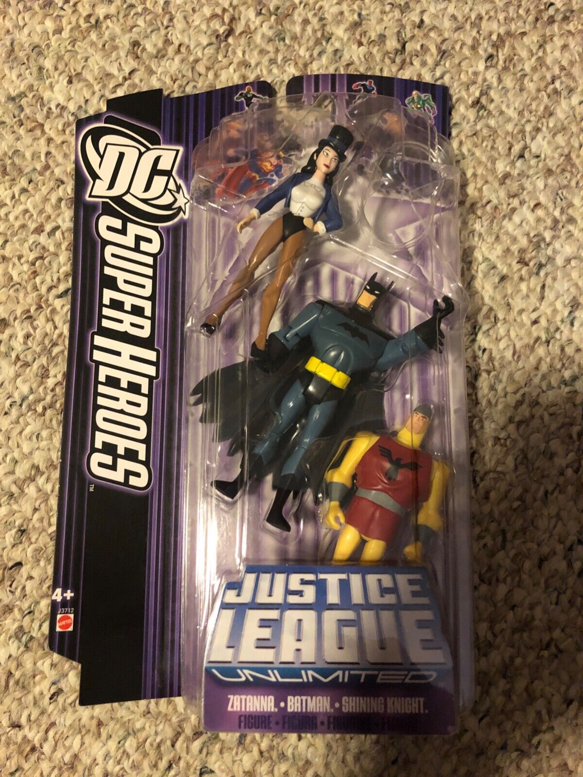 Justice League DC Super Heroes: Batman, Shining Knight & Zatanna NIB