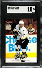 SIDNEY CROSBY SGC GEM MINT 10 2006-07 FLEER ULTRA 2ND YEAR - POP 1 - ONLY 1! 1/1