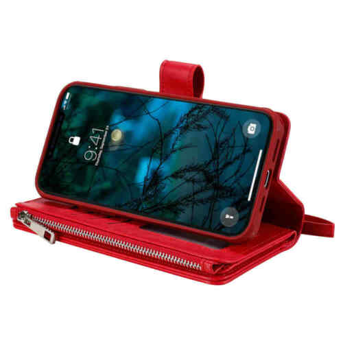 For iPhone 12 11 Pro Max SE 8 7 6s Magnetic Detachable Wallet Leather Case Cover - Picture 53 of 55